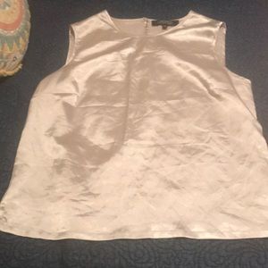 Dressy gray top perfect to pair with cute shorts